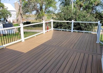 Large new deck
